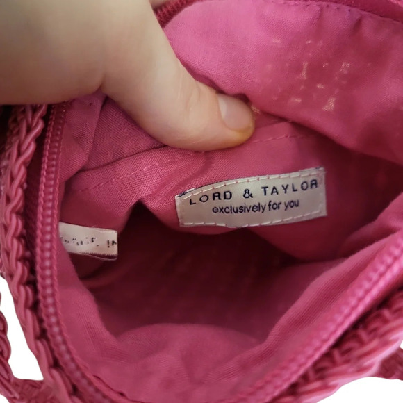 Lord and Taylor Crochet Beaded Evening Purse - Picture 3 of 6